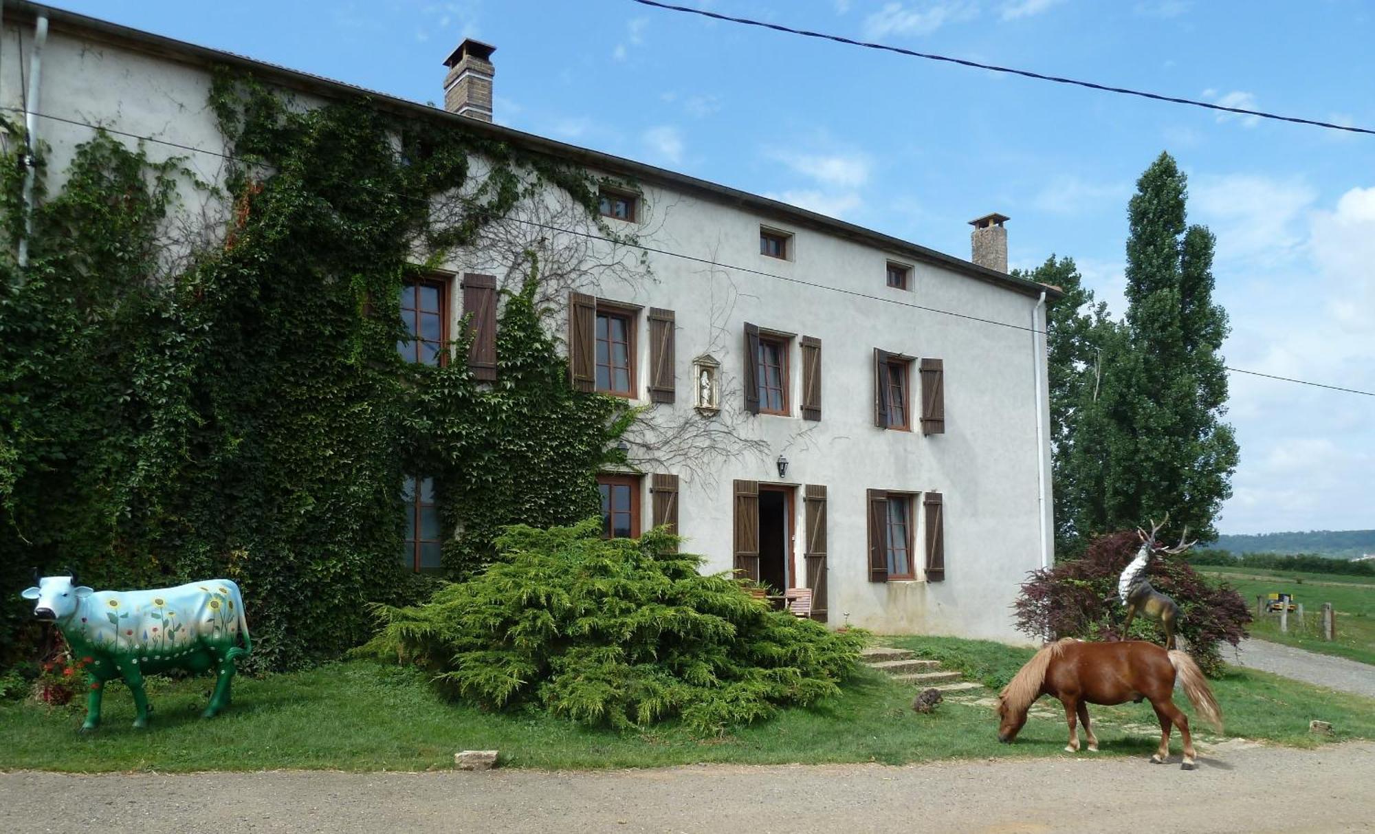 Ferme Du Montheu Bed and Breakfast Dommartin sous Amance Εξωτερικό φωτογραφία